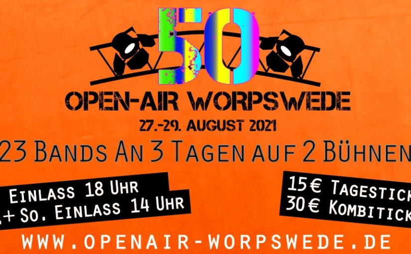 Open Air Worpswede steht vor der Tür – Sonntag, 22:30 Uhr Soulrender